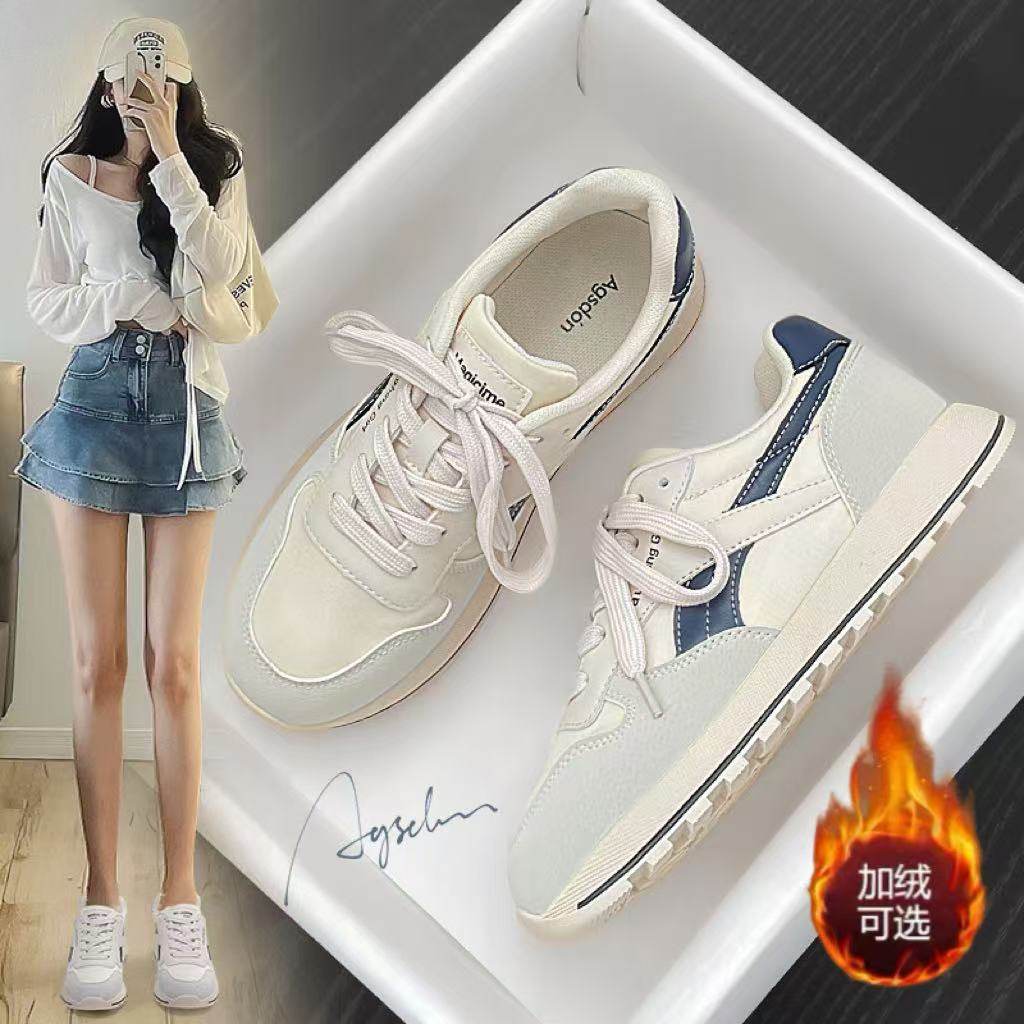 奥古狮登华夫阿甘鞋女2026新款春冬百搭轻便休闲板鞋显脚小厚底老,女鞋,时尚休闲鞋,淘宝优惠券,粉丝福利购,淘宝优惠卷