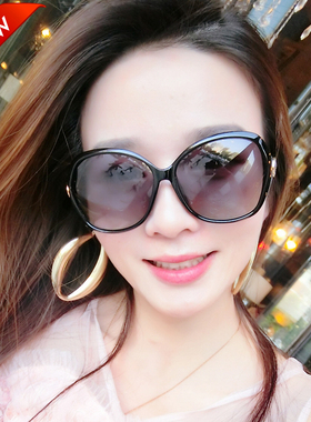 墨镜优雅风时尚圆脸太阳镜新品