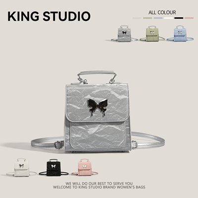 小众设计高级质感学院风双肩包