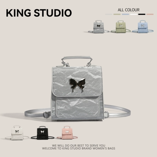 Небольшой дизайнерский рюкзак, сумка через плечо, модный вместительный и большой ранец, городской стиль, премиум класс