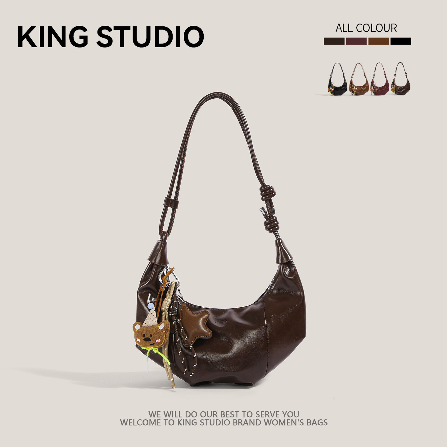 复古小众饺子包包女2026新款潮通勤百搭斜挎包时尚单肩腋下牛角包,箱包皮具/热销女包/男包,通用款女包,淘宝优惠券,粉丝福利购,淘宝优惠卷