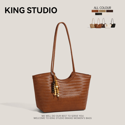 小众设计菜篮子包包女复古托特包