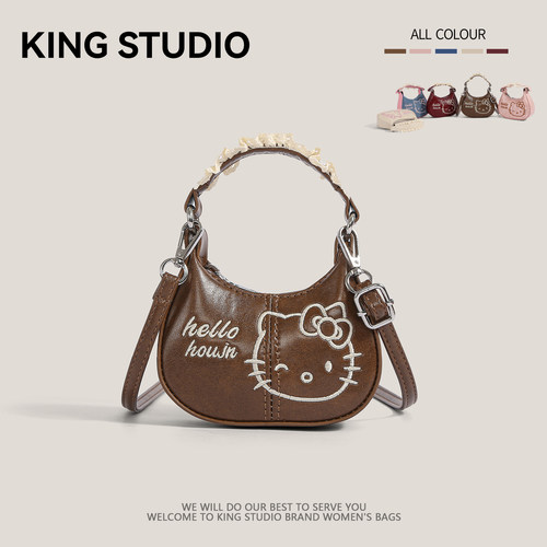 可爱HelloKitty凯蒂猫手提包包女