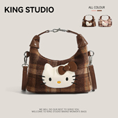 可爱HelloKitty手提包包女2025新款 卡通凯蒂猫小众百搭单肩斜挎包