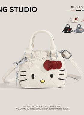 可爱HelloKitty包包女2025新款潮卡通凯蒂猫百搭手拎包迷你斜挎包