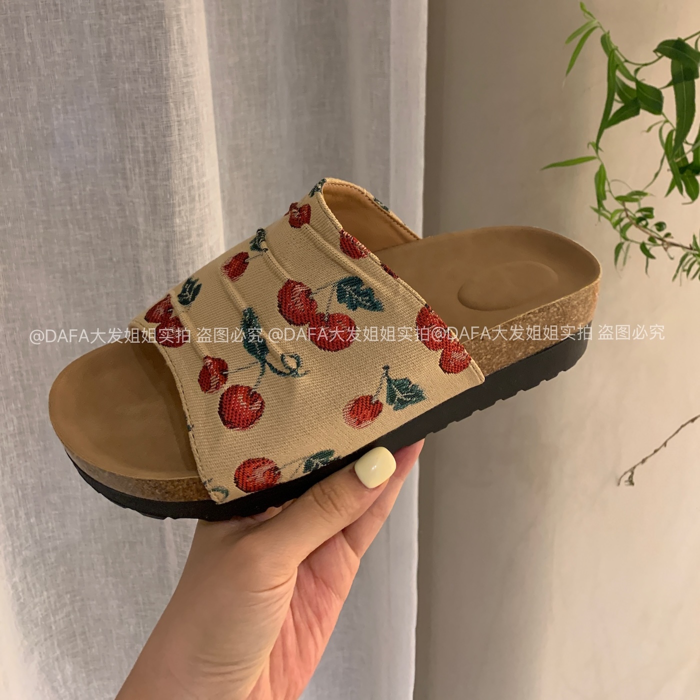 4.5cm小个子增高拖鞋女夏外穿