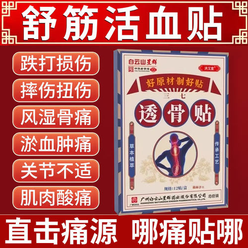 富贵包肩颈酸肿压迫腰椎治疗贴