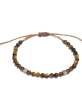 pohier男女虎眼石手链