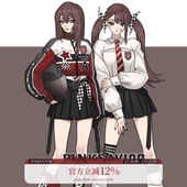 pinksavior 半裙显瘦长腿套装 流星时速 挺感机车外套衬衫