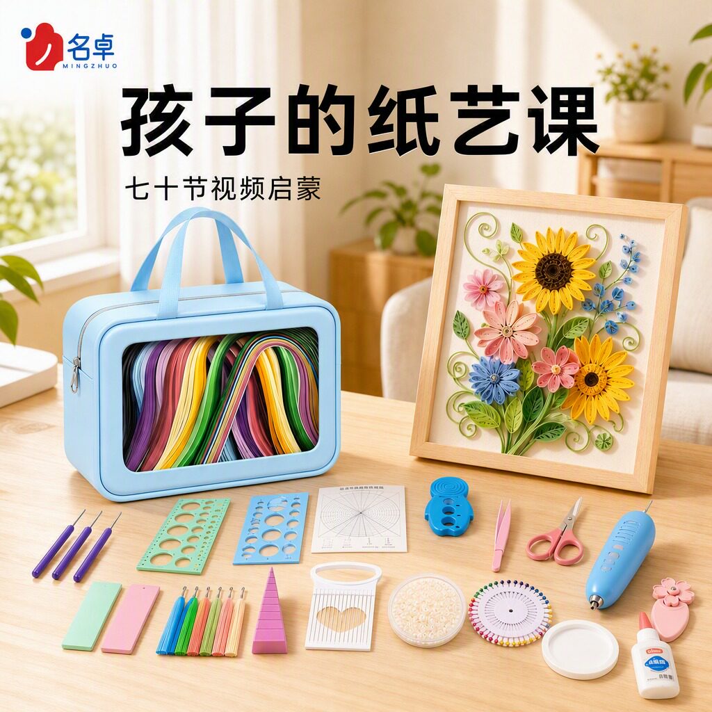 衍纸套装工具材料包小学生初学者图片