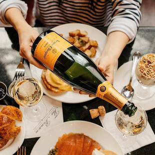 PatioVeuve Clicquot起泡酒香槟 法国进口凯歌皇牌香槟 正品