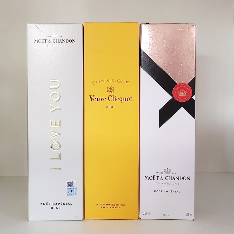 酩悦香槟原装礼盒 三得利季礼盒 六金酒礼盒 现货不含酒送礼礼袋