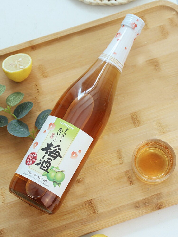 三得利梅酒 日本进口suntory 梅子酒青梅酒山崎果酒 配制酒720ml
