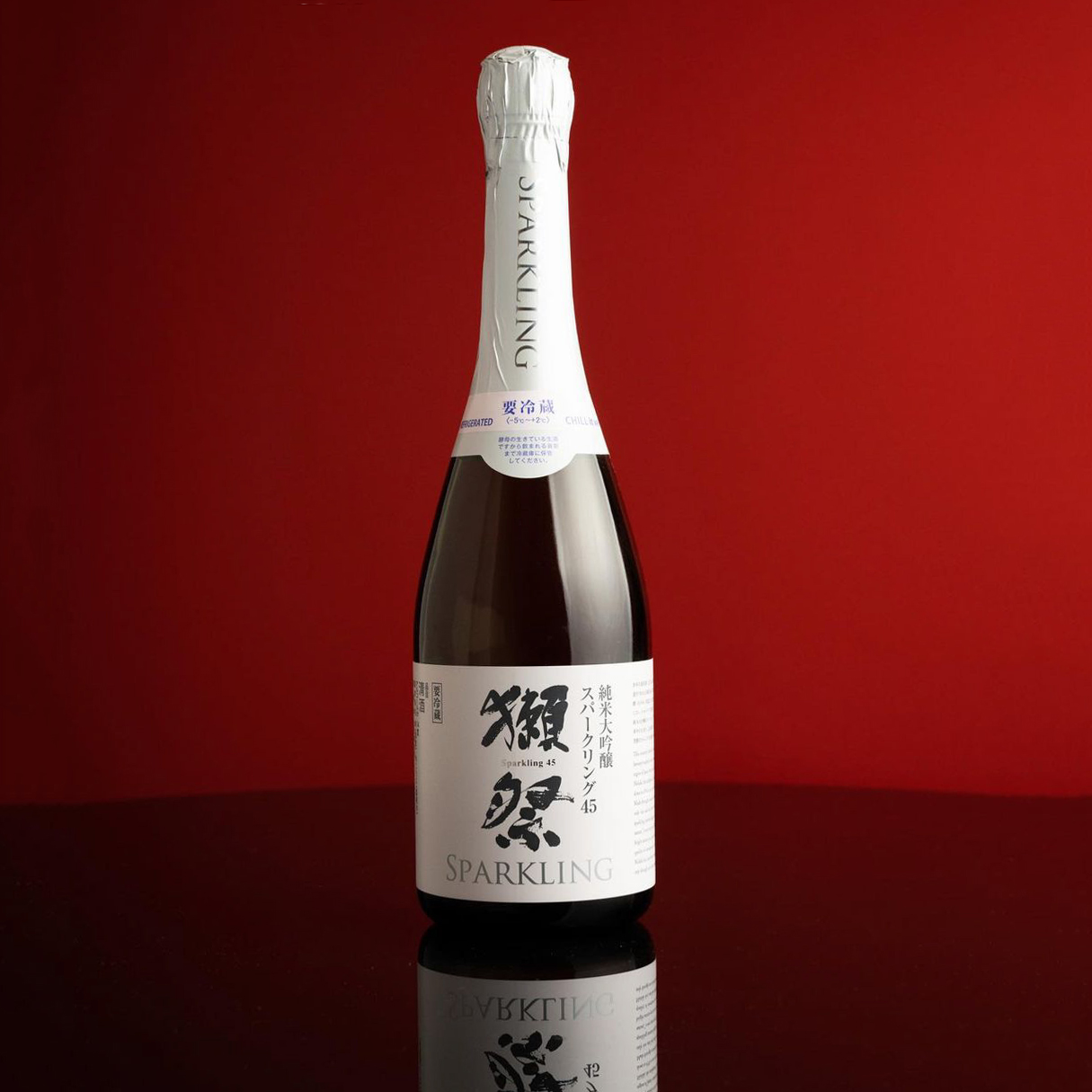 獭祭45气泡酒清酒日本进口四割五分纯米大吟酿发泡起泡洋酒720ml