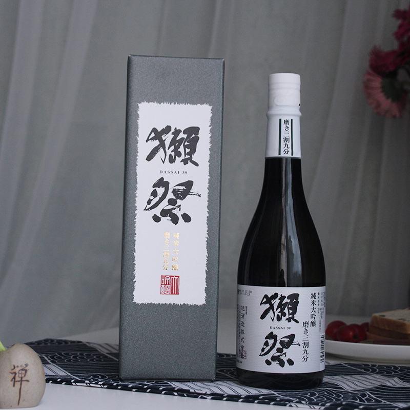 日本原装进口獭祭39三割九分 濑祭纯米大吟酿洋酒山田锦清酒720ml