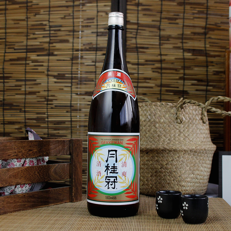 月桂冠清爽清酒日本原瓶进口纯米酒低度酒洋酒1800ml1.8L