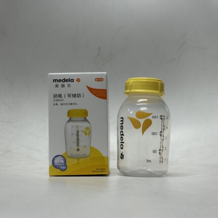 MEDELA/美德乐储奶瓶标准口径150mlpp婴儿储奶瓶pp材质