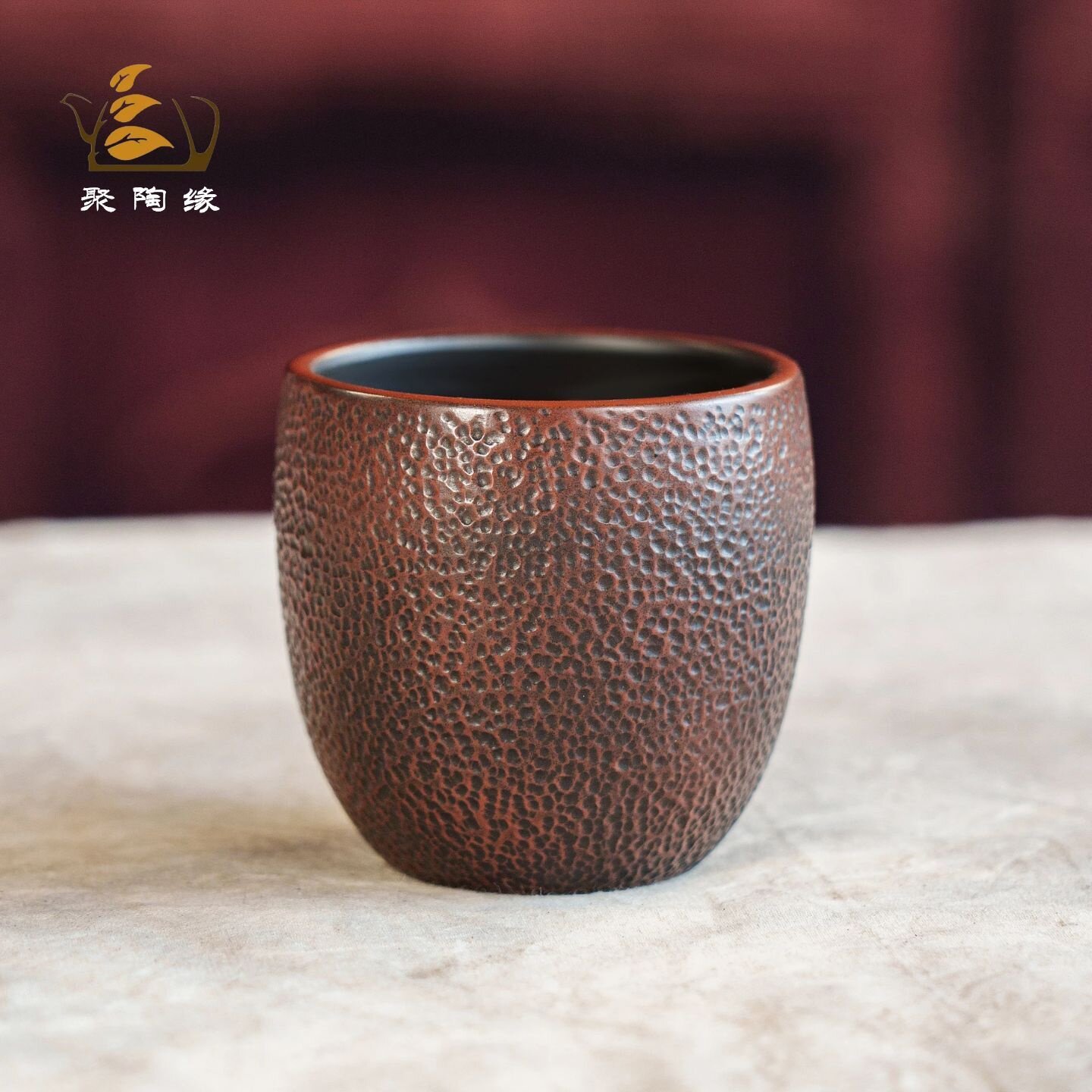 云南建水紫陶茶杯主人杯品茗杯网红客杯精品高端泡茶杯功夫茶具新