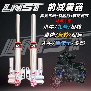 小牛九号极核雅迪改装前减震器
