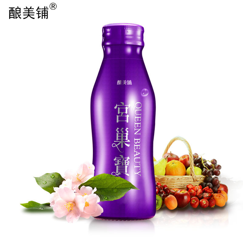 台湾进口宫巢宝 告别姨妈综合症 台湾综合蔬果酵素醋原液 10瓶/箱
