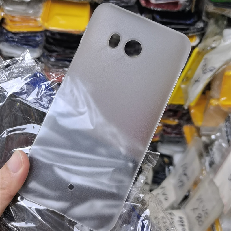 适用HTC U11手机壳U-3w手机套磨砂半包硬Ocean U-3f保护套壳男女 htcu11手机壳