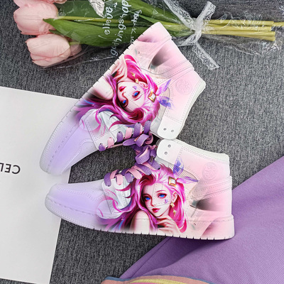 回力正品萨勒芬妮男女同款2025新款小白鞋二次元爆改潮鞋百搭周边