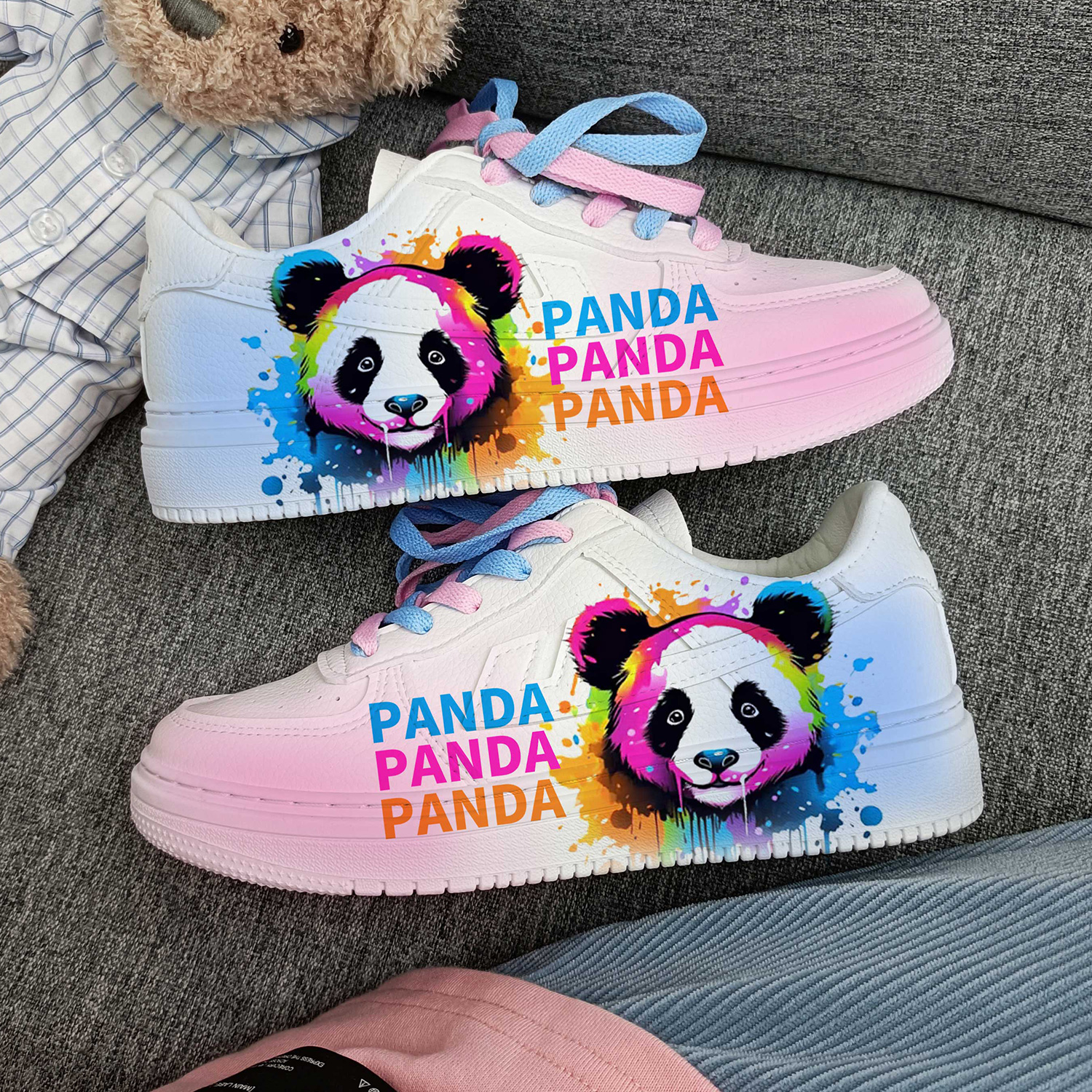 回力正品黑白熊猫鞋情侣鞋新款百搭潮流时尚校园风休闲板鞋子男夏