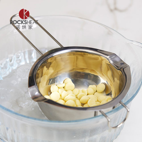 不锈钢融化锅巧克力隔水加热容器融化碗芝士黄油融化器烘焙工具