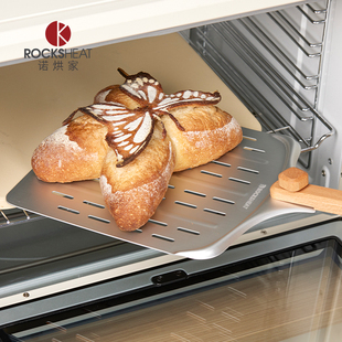 10寸铝铲可拆卸可折叠长柄pizza铲比萨饼进出炉铲小烤箱烘焙工具