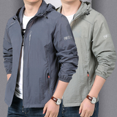 冰丝防晒服透气运动上衣男 防晒衣外套户外休闲夹克男士 夏季 超薄款