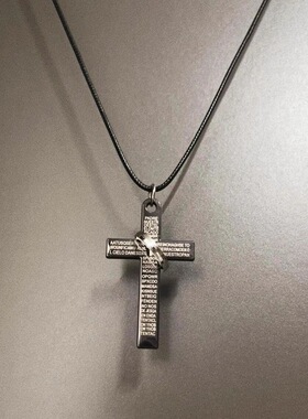 Crossshackles项链男女哥特风