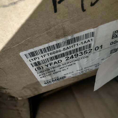 议价1FT6086-8AH71-1AA1 伺服电机 交流同步工业自动化配件维修