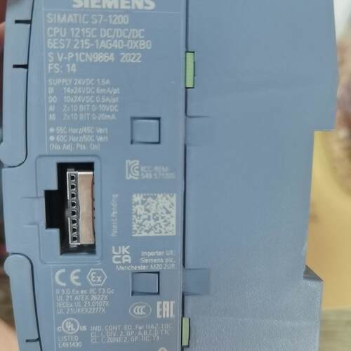 议价6ES7215-1AG40-0XB0 PLC模块 CPU1215C可编程控制器维修