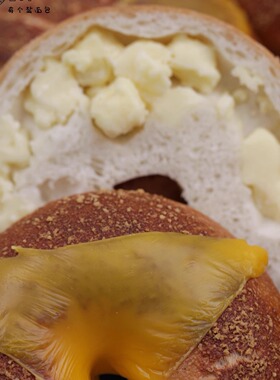 天然酵母贝果面包  Bagel （实付满百包邮有盐烘焙）