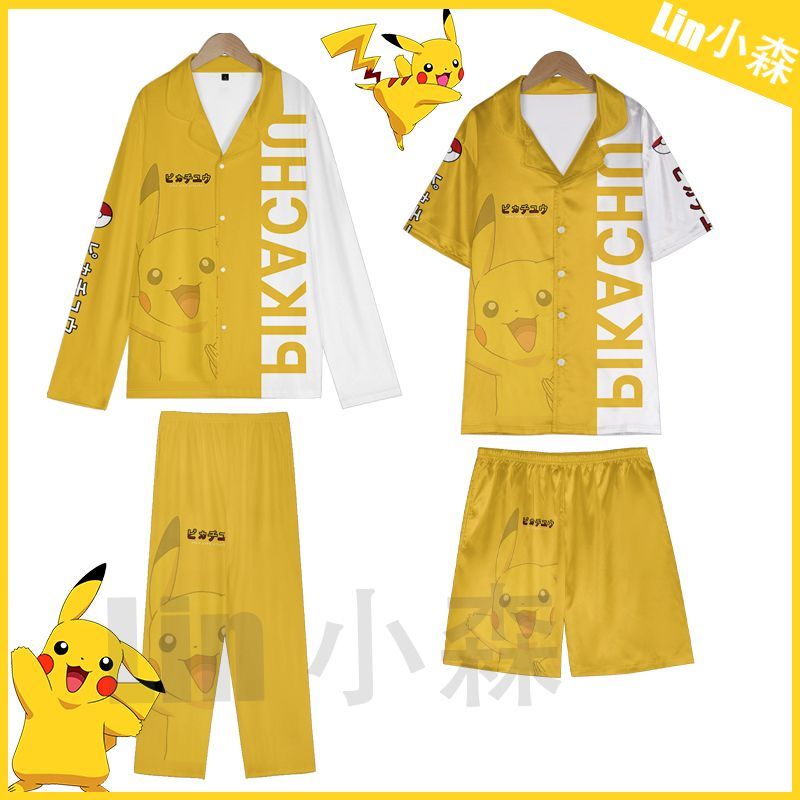 皮卡丘宠物精灵居家服卡