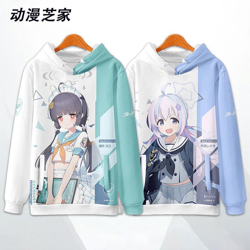 碧蓝蔚蓝档案周边连帽卫