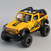 大号音乐故事吉普车儿童玩具惯性仿真玩具车模型男孩宝宝越野车