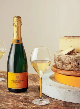 法国知名凯歌皇牌香槟经典干型起泡酒 Veuve Clicquot Brut 750ML