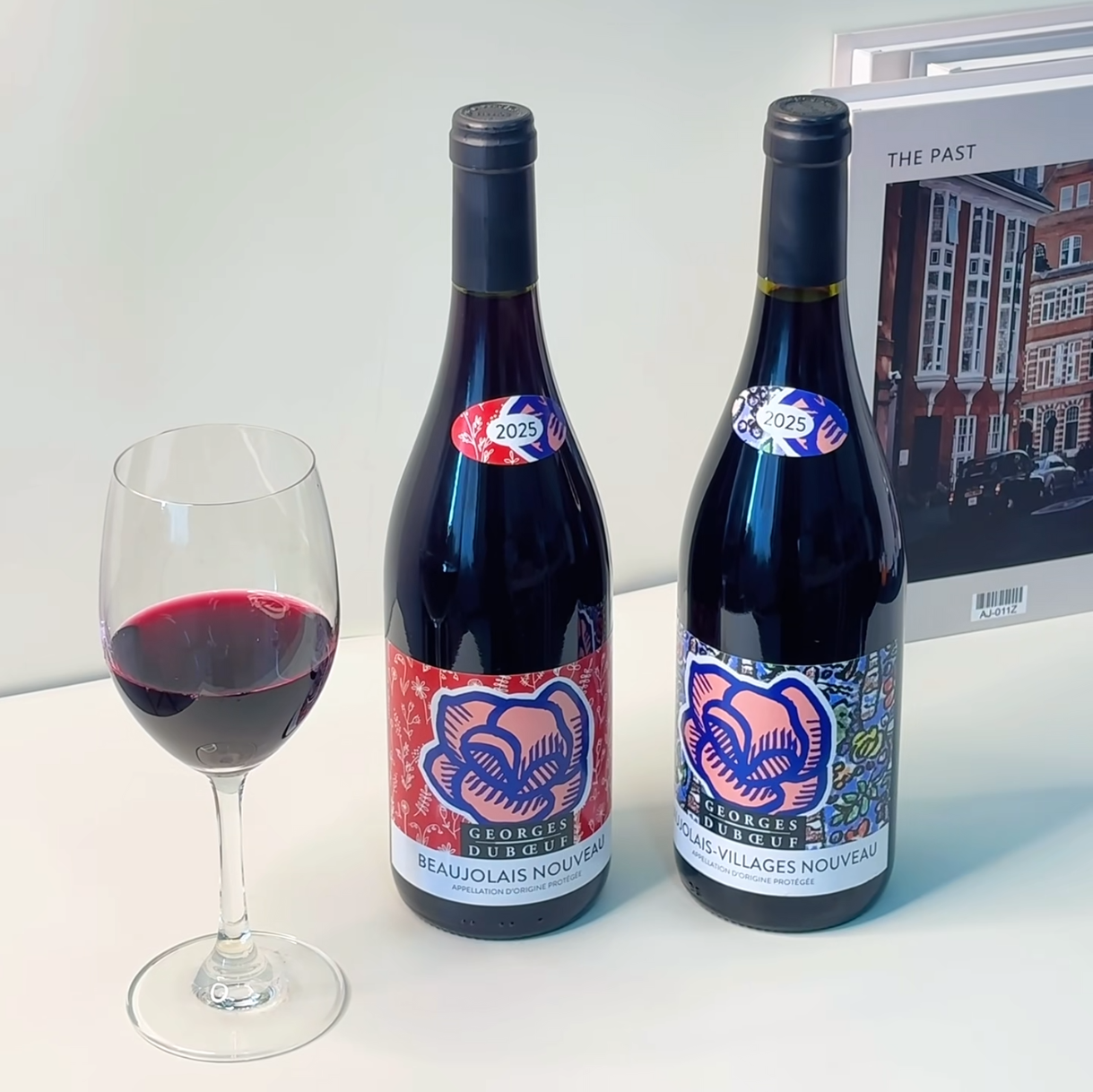 2025法国博若莱新酒乔治杜波夫玫瑰红大区蓝村庄干红葡萄酒750ml