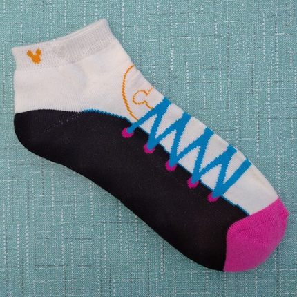 微瑕处理女35-38码棉质足底加厚短筒袜子