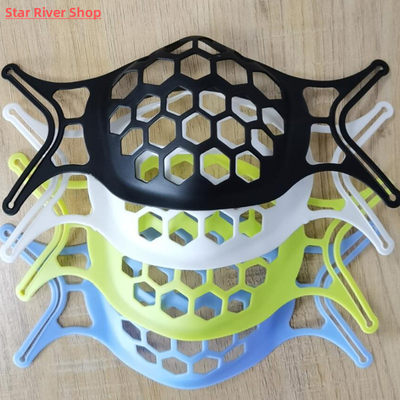10Pcs Food Grade Silicone Mask Holder 3D Face Mask Inner Sup