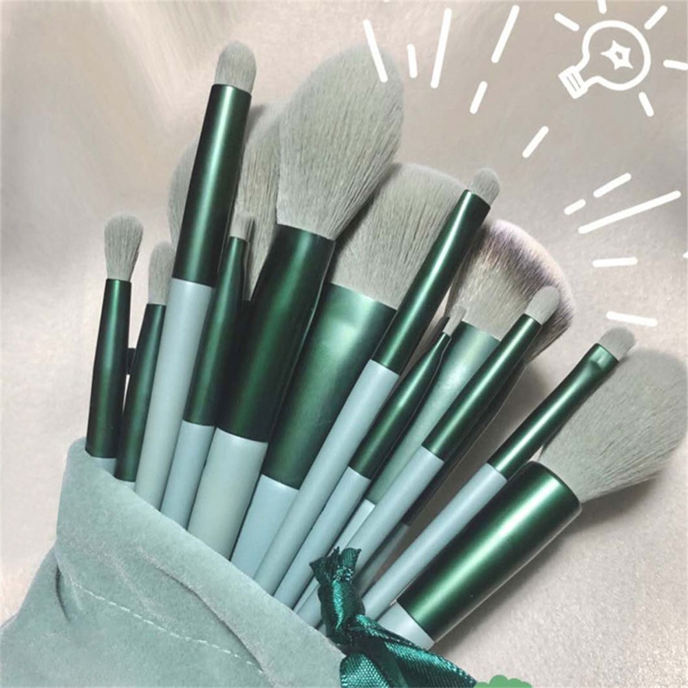 Makeup brush 13Pcs Soft Fluffy Set Blending cosmetics Powder