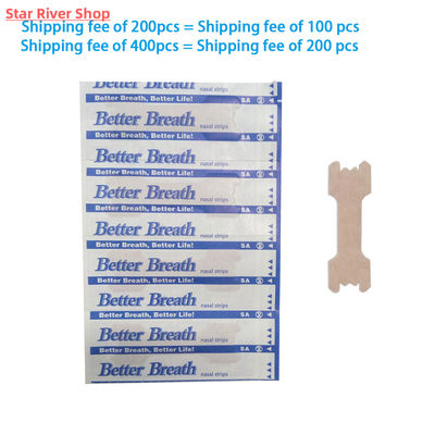 100Pcs/Lot or 200Pcs/Lot Nasal Strips Anti Snoring Patches B