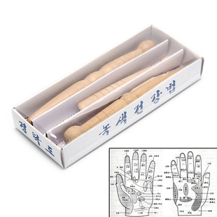 Relieve Massage Foot 3PCS Muscle Wooden Stick Body Original