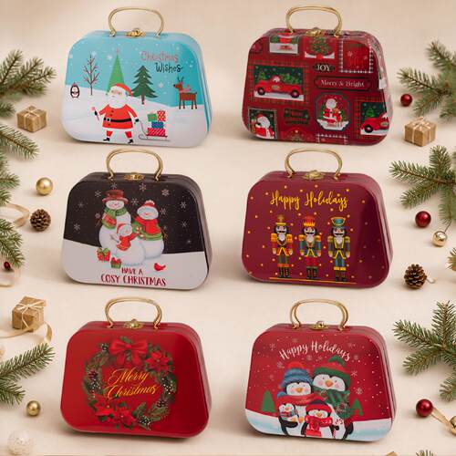 Cross-border Candy Handbag - Christmas Gift Storage Box