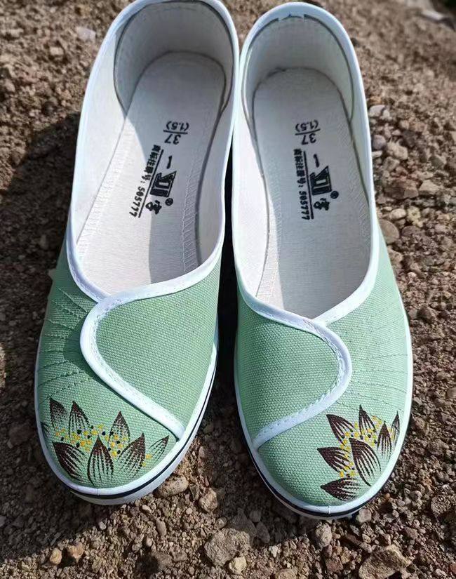 正品一字荷花护士鞋旗袍汉服鞋茶艺师广场舞美容院养生馆古筝女鞋,女鞋,帆布鞋,淘宝优惠券,粉丝福利购,淘宝优惠卷