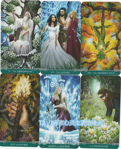 Spot Universal Celtic Tarot Универсальная кельтская карта Таро Английская версия оригинал.25