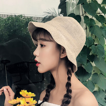 Spring and summer new Japanese style simple and all-around fisherman's hat female Korean version dome, Sen series literature and art basin hat, yuanxiu hood, Zichao