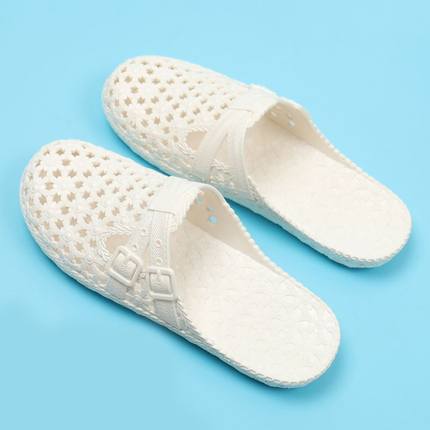 韩版小清新时尚耐磨百搭2020夏季防滑包头洞洞鞋凉拖鞋女塑料洗澡