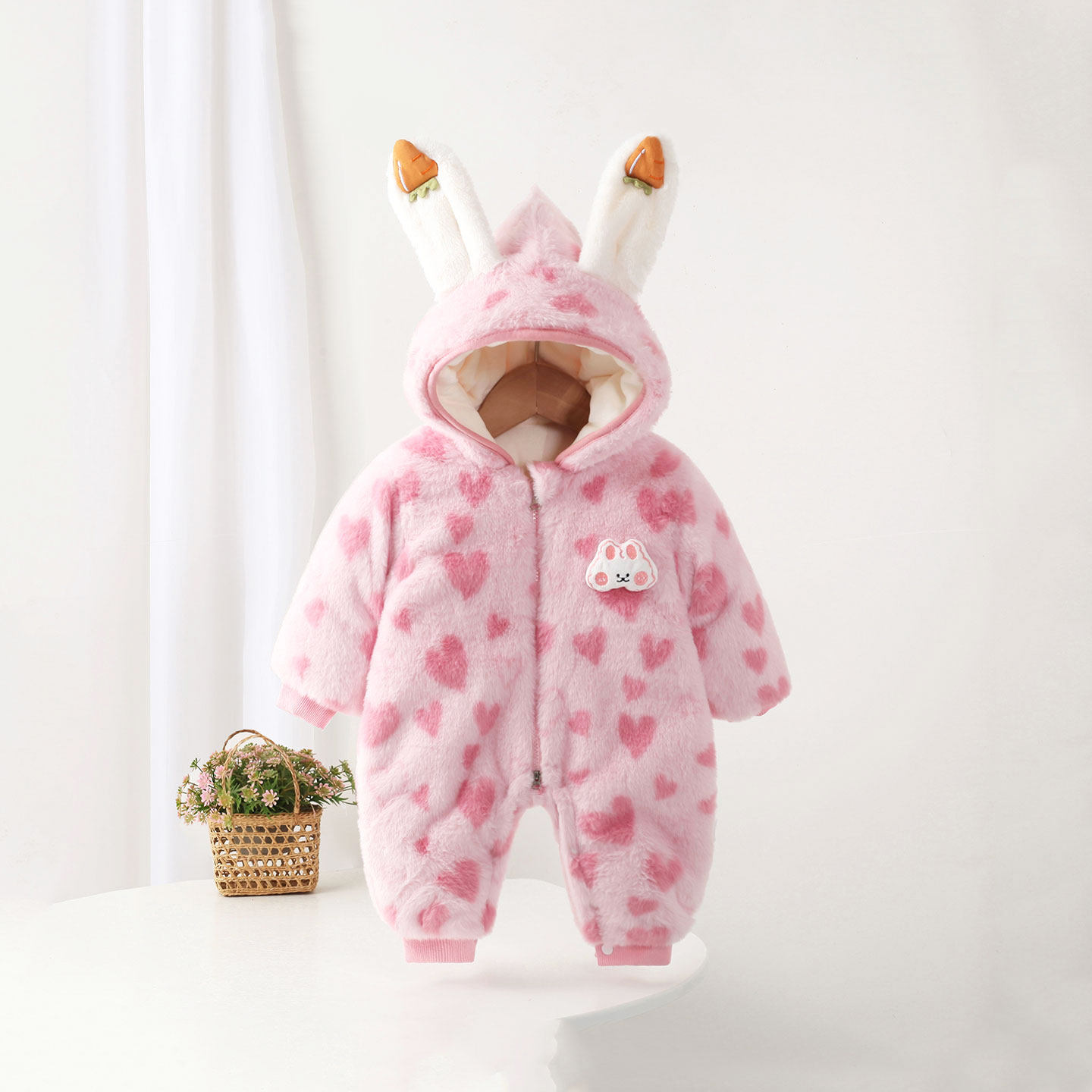 婴幼儿夹棉外出棉服过冬女宝宝连体衣冬加厚2025新款婴儿冬装抱衣,童装/婴儿装/亲子装,连身衣/爬服/哈衣,淘宝优惠券,粉丝福利购,淘宝优惠卷